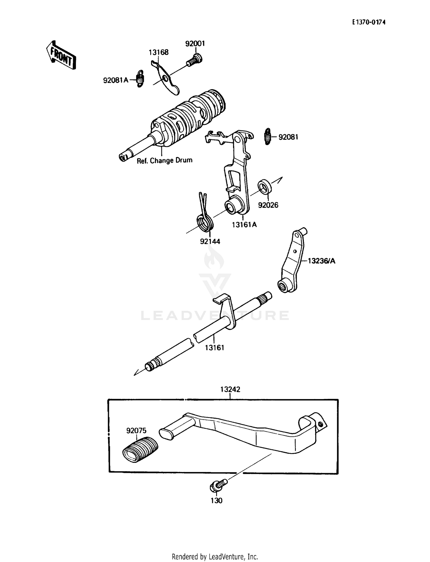 GEAR CHANGE MECHANISM