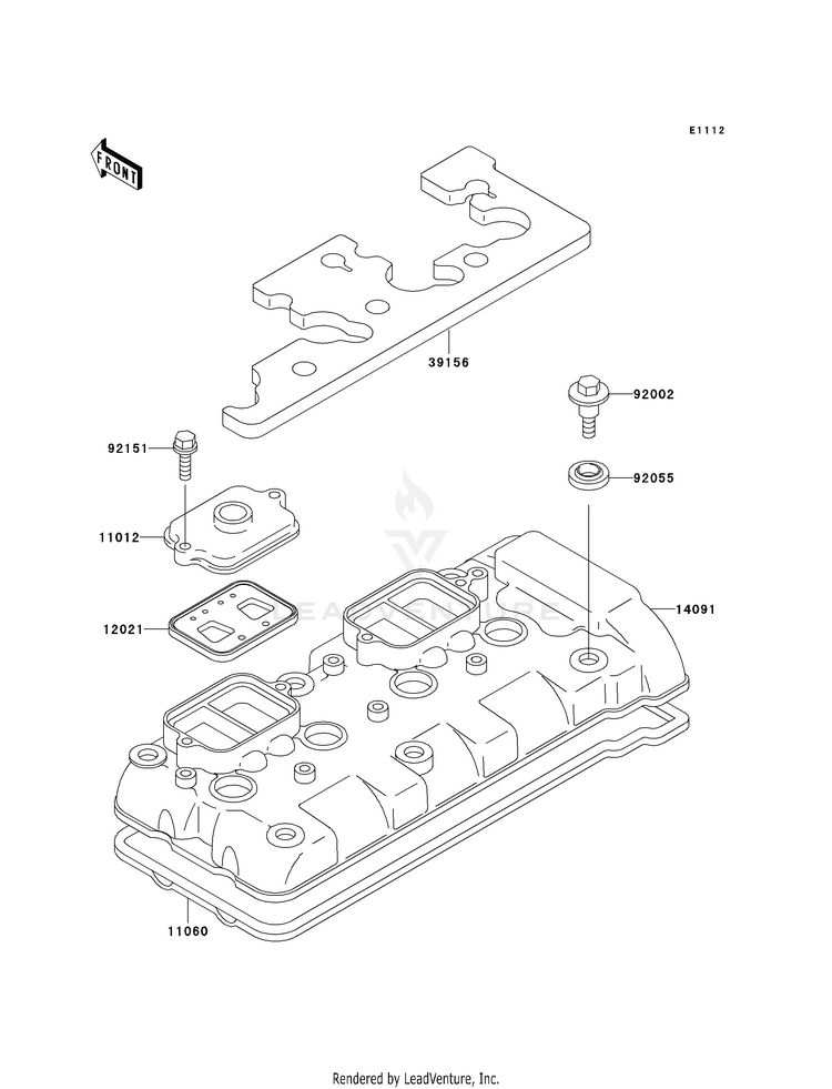 Cylinder Head Cover Schematic