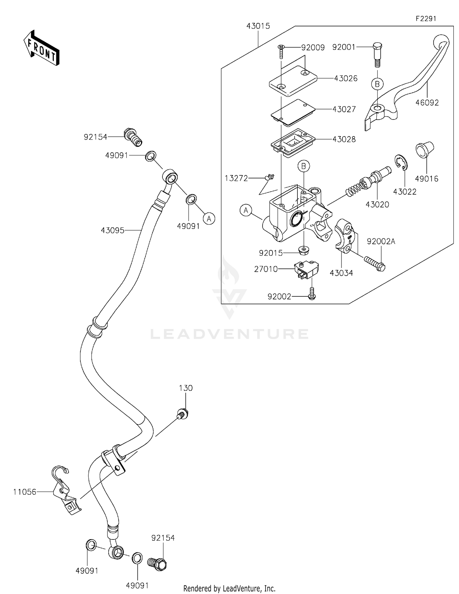 Front Master Cylinder