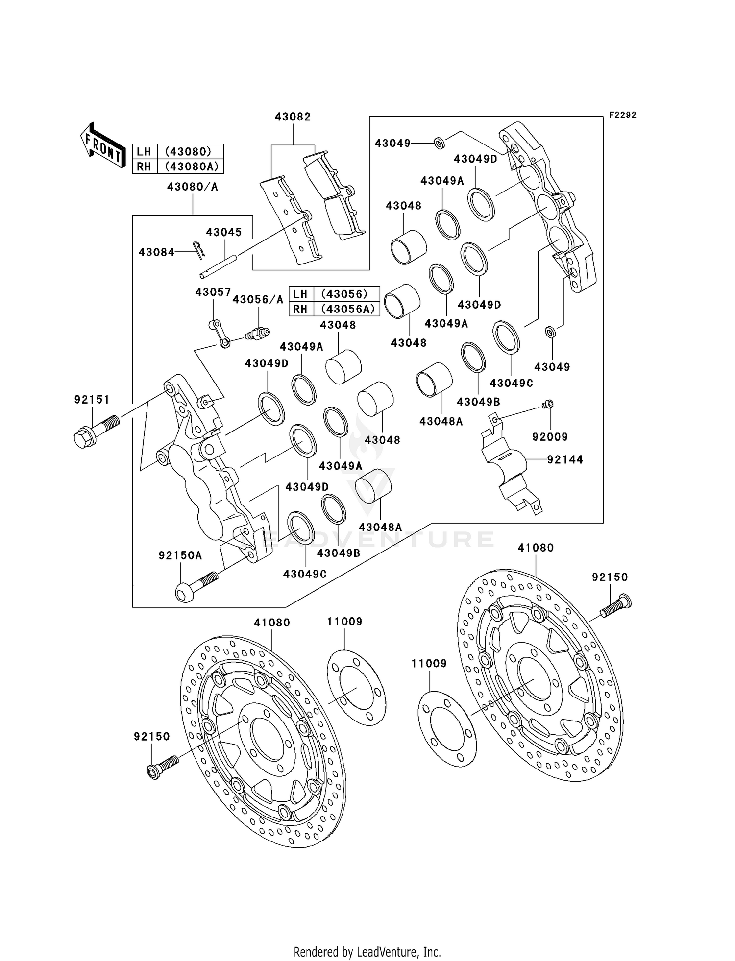 FRONT BRAKE (A4)