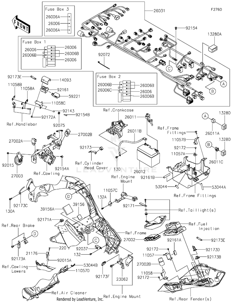 Chassis Electrical Equipment Schematic