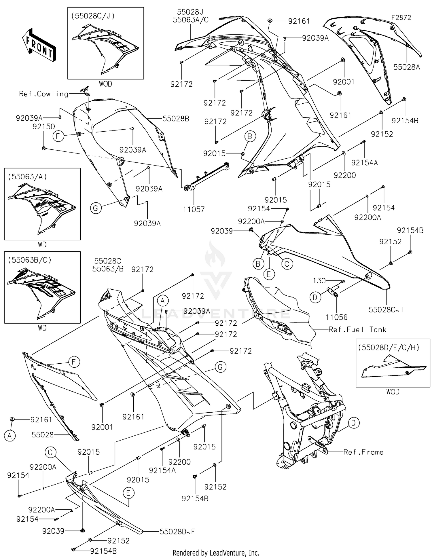 Cowling Lowers