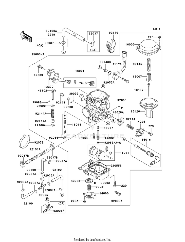 Carburetor Schematic