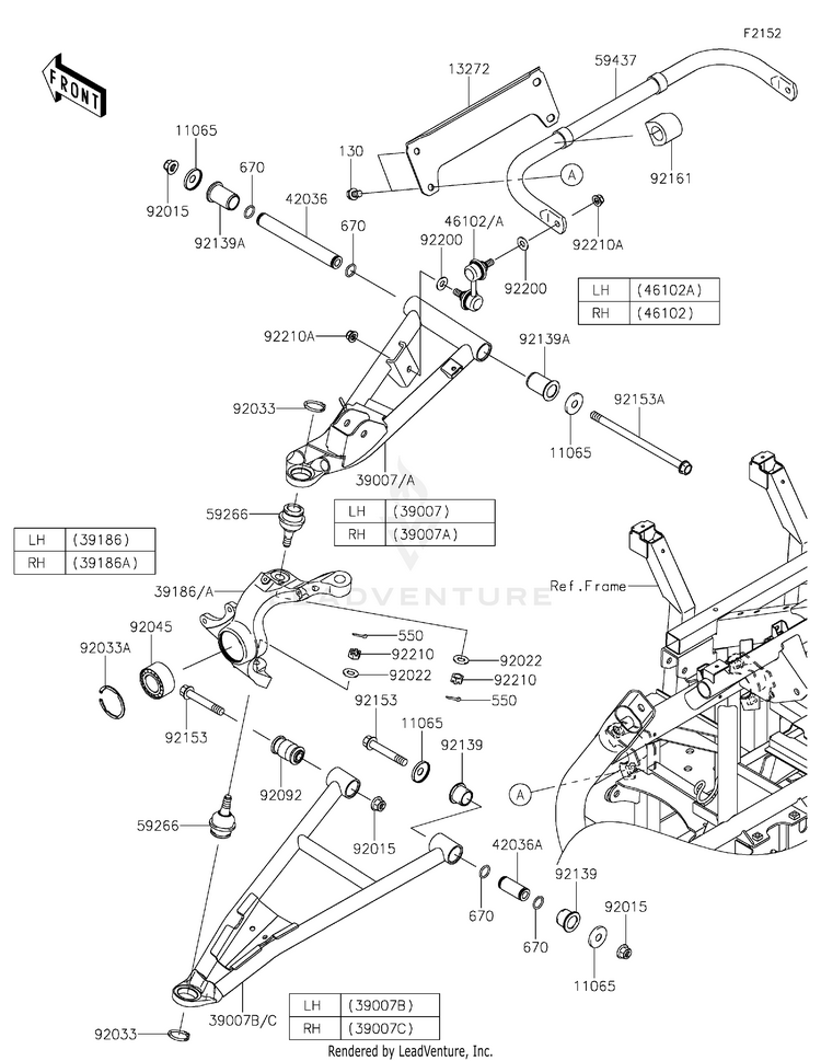Front Suspension Schematic