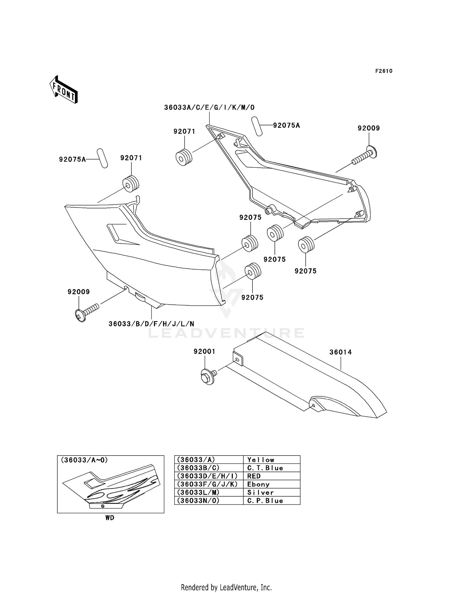 SIDE COVERS/CHAIN COVER