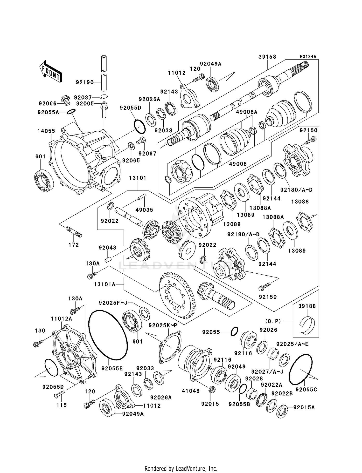 DRIVE SHAFT (FRONT)