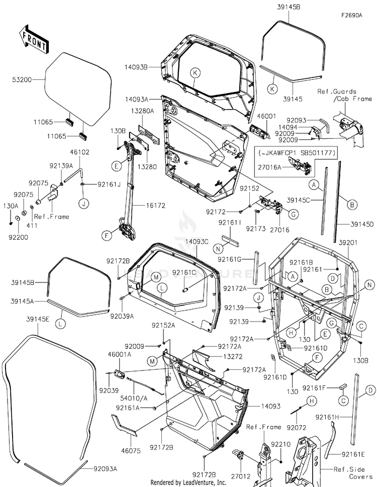 Door(Rh) Schematic