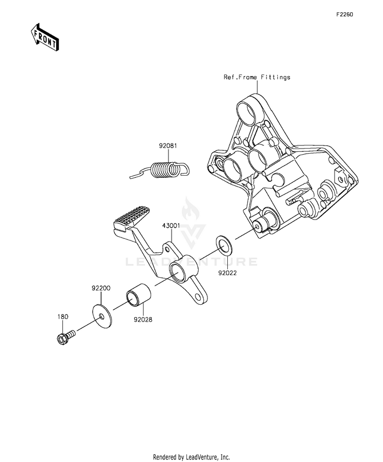 Brake Pedal Schematic