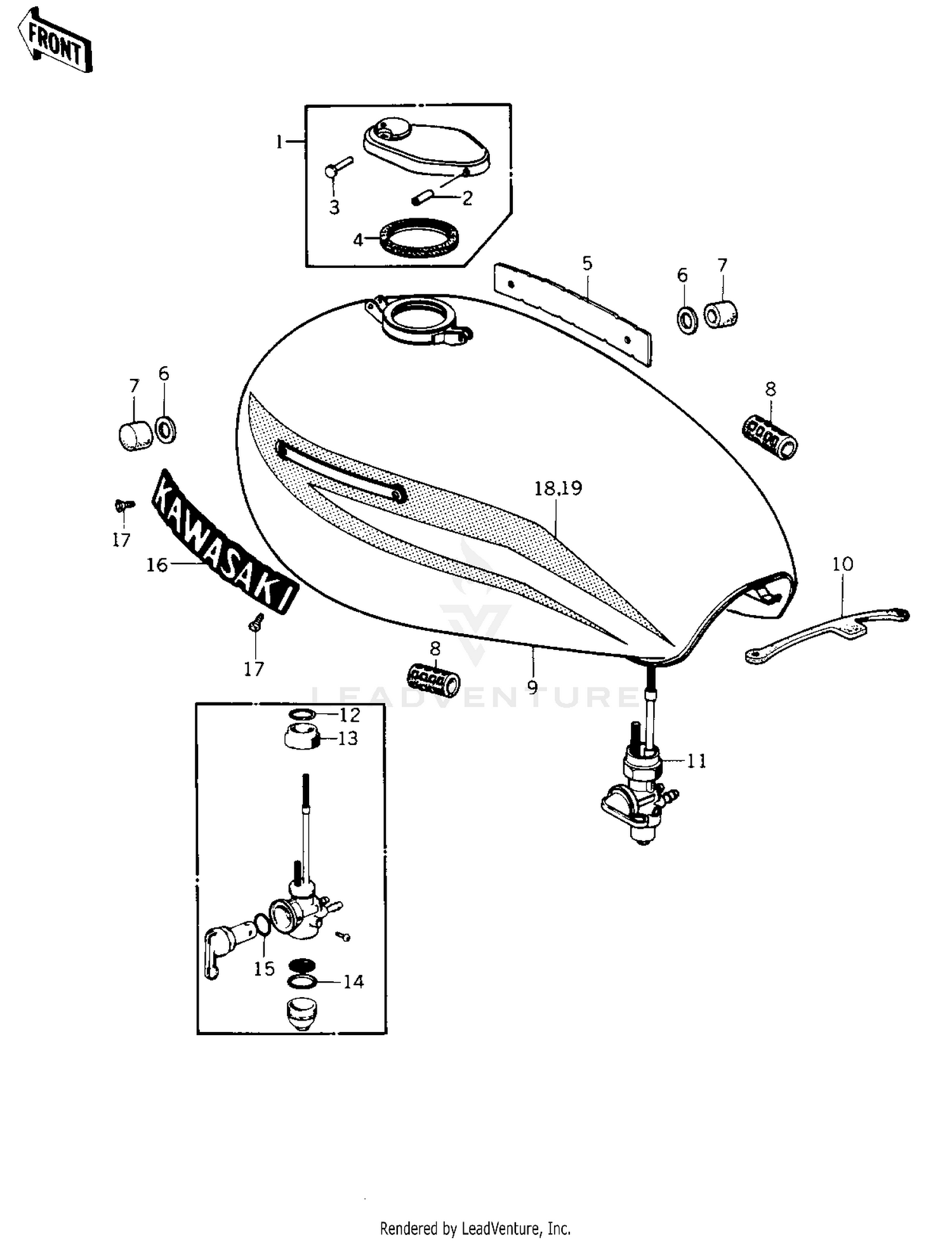 FUEL TANK (KZ1000-B1)