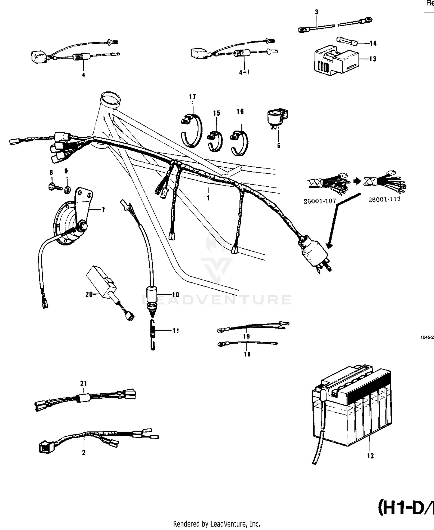 CHASSIS ELECTRICAL EQUIPMENT (H1-D/E/F)