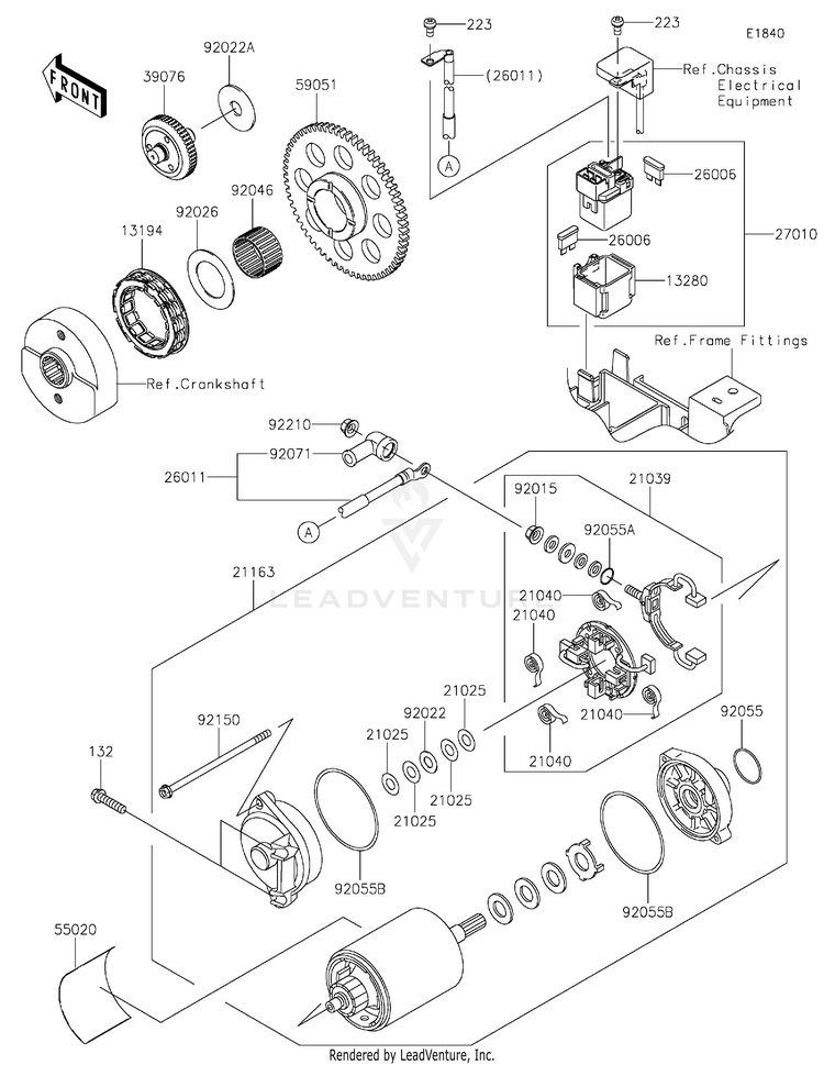 Starter Motor Schematic