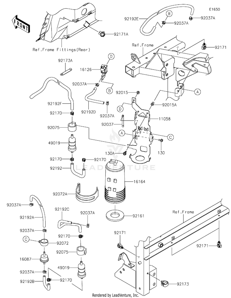 Fuel Evaporative System(Ca) Schematic