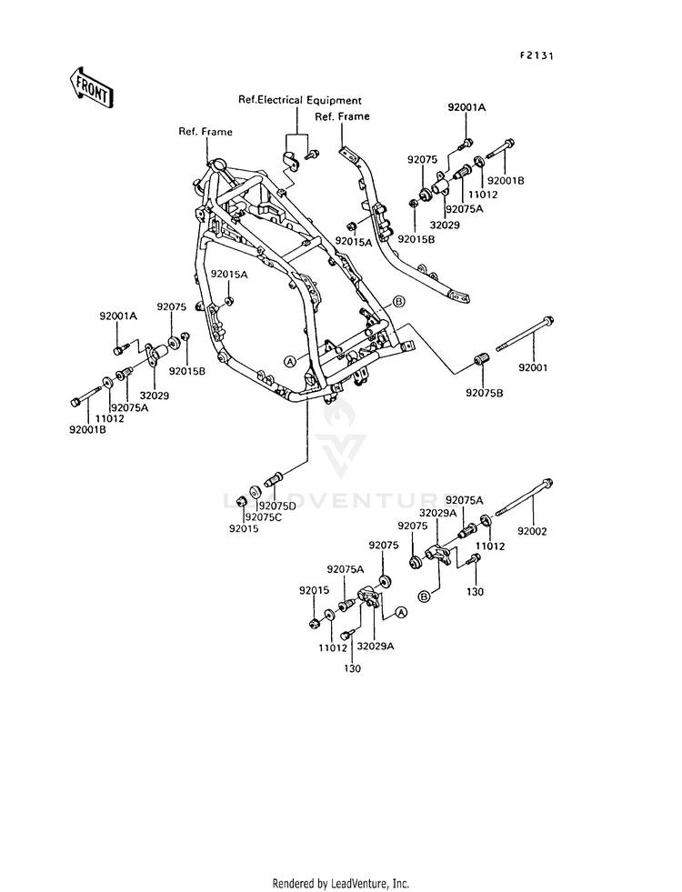 Frame Fittings Schematic