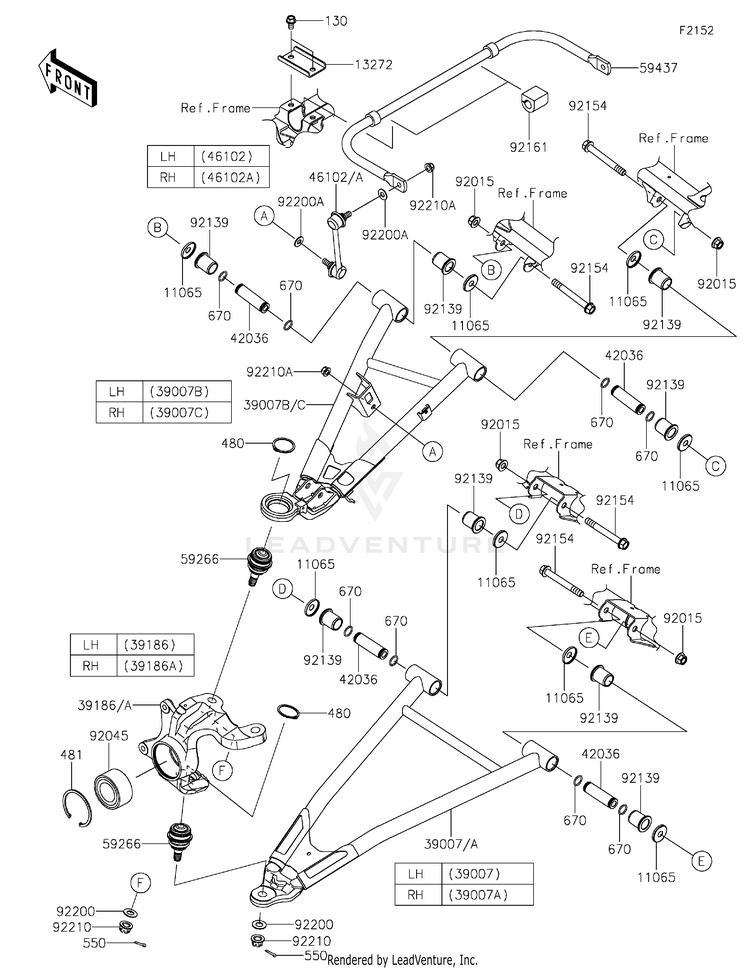 Front Suspension Schematic