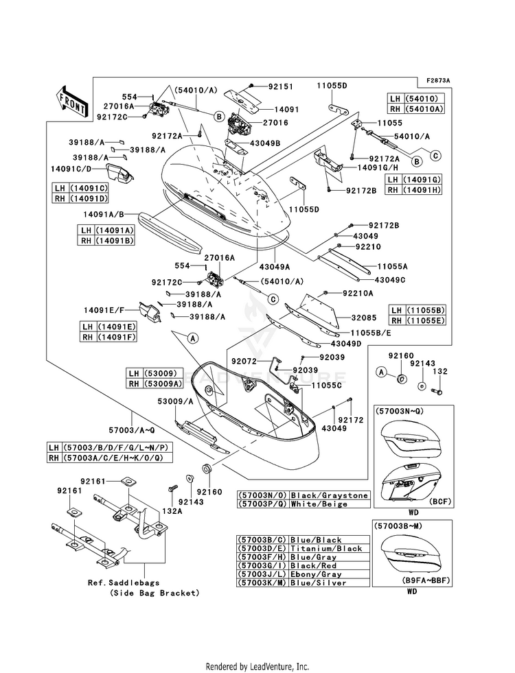 Saddlebags (Side Bag) Schematic