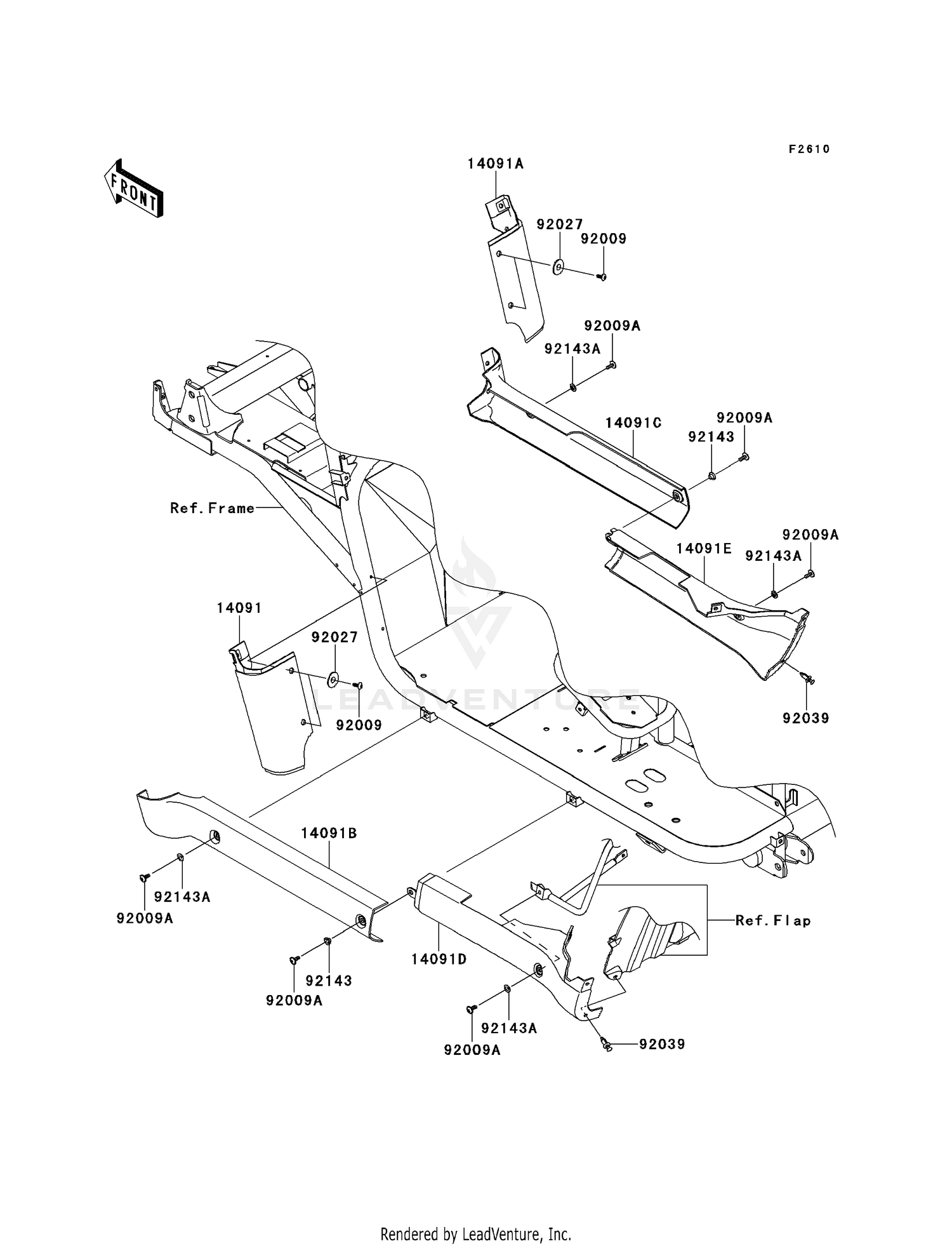 SIDE COVERS/CHAIN COVER