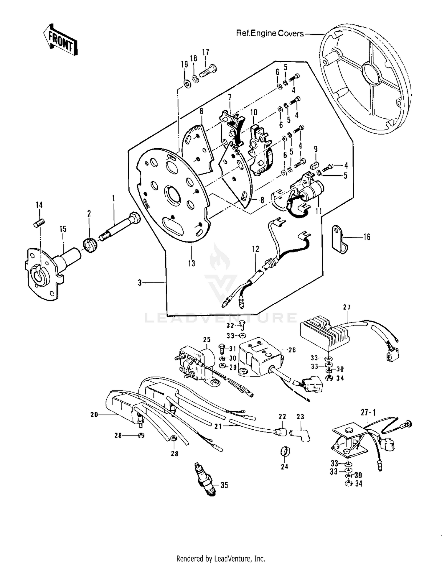 IGNITION/REGULATOR/RECTIFIER