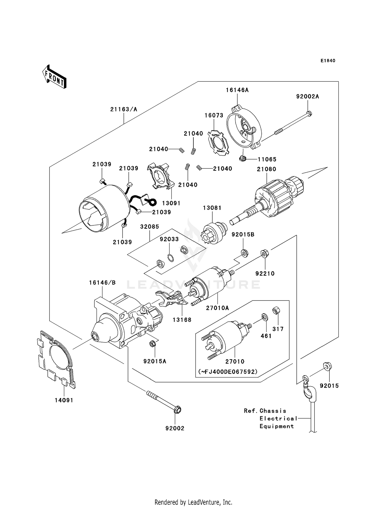 STARTER MOTOR