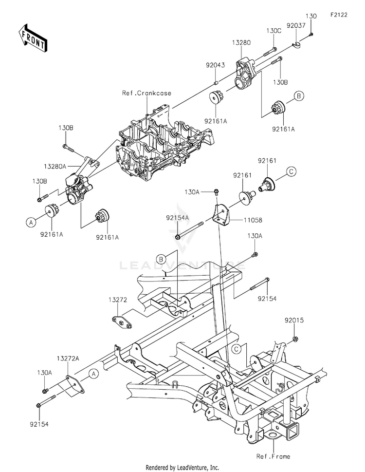 Engine Mount Schematic