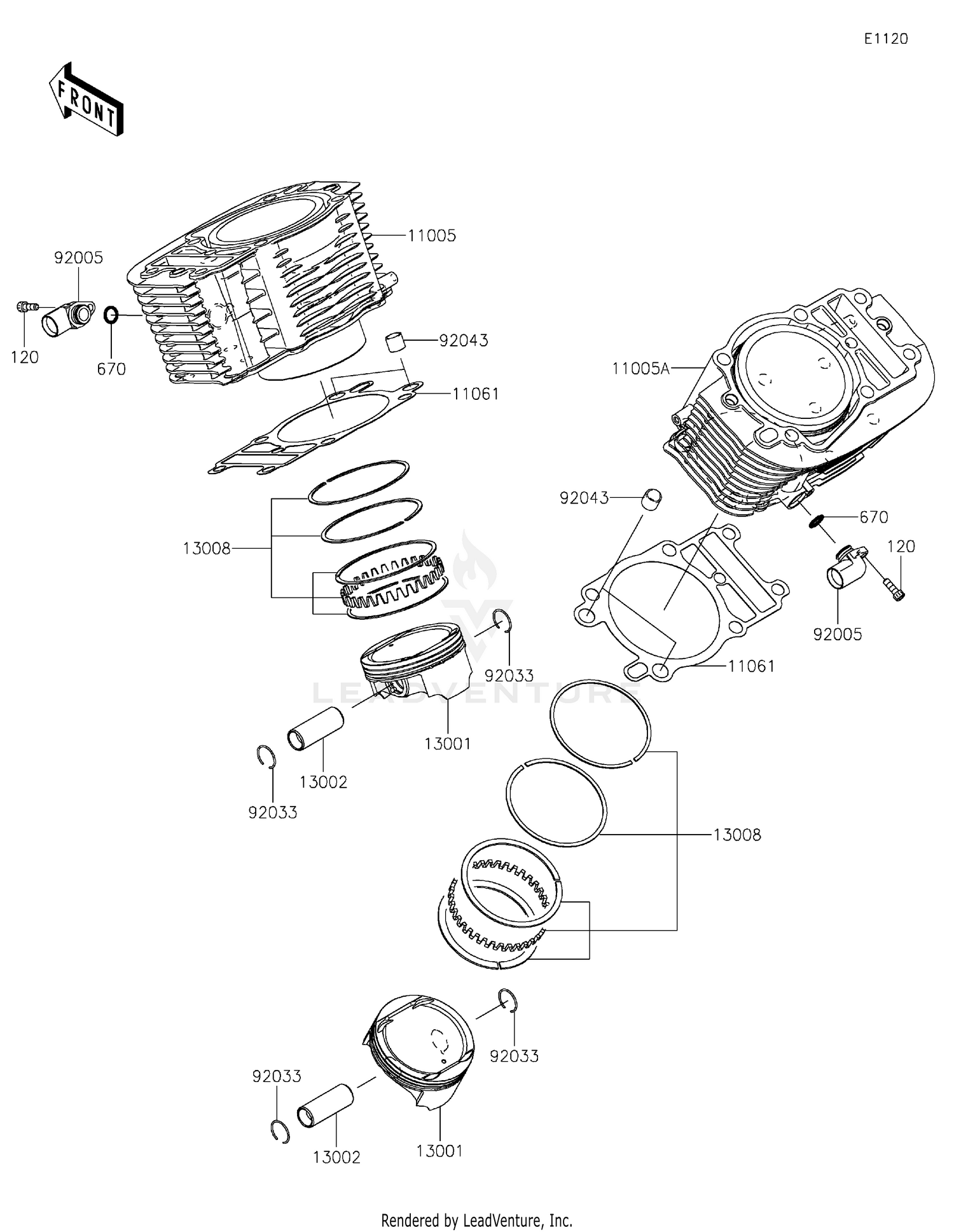 Cylinder/Piston(s)