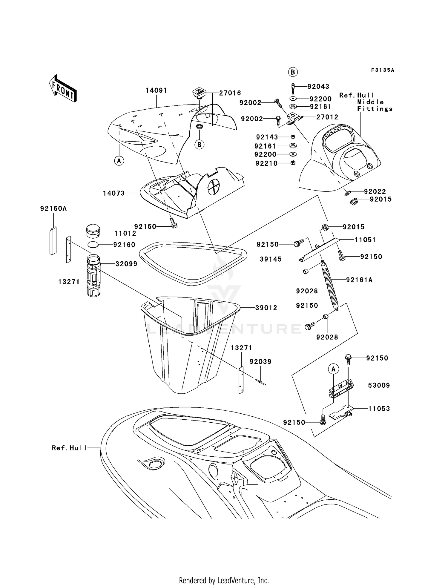 HULL FRONT FITTINGS (C2)