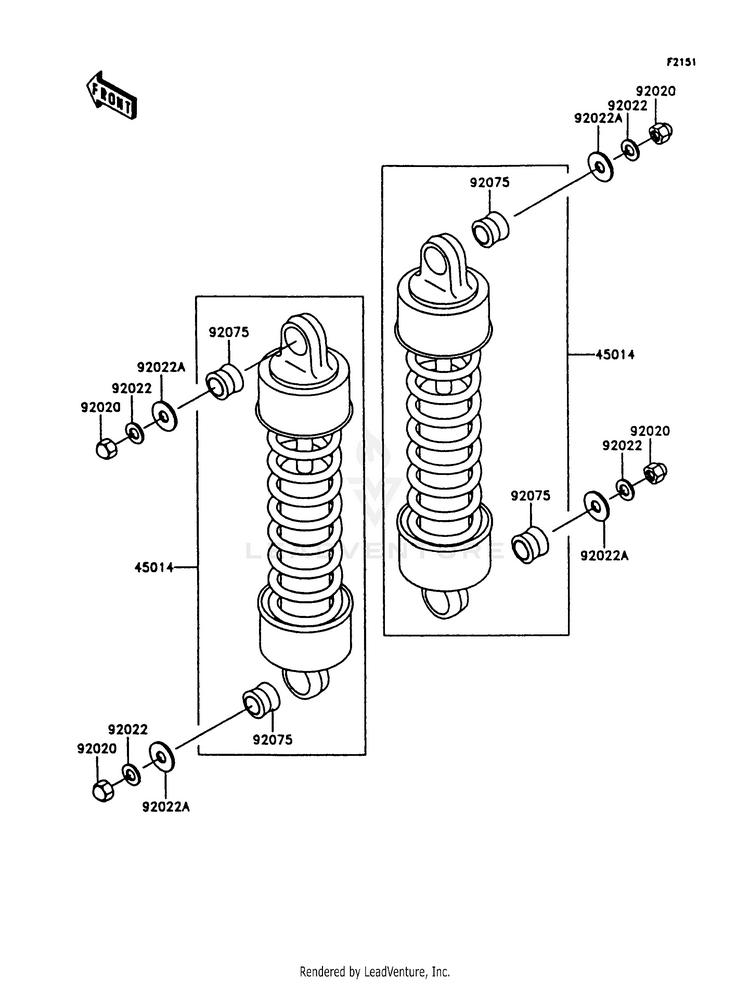 Suspension/Shock Absorber Schematic