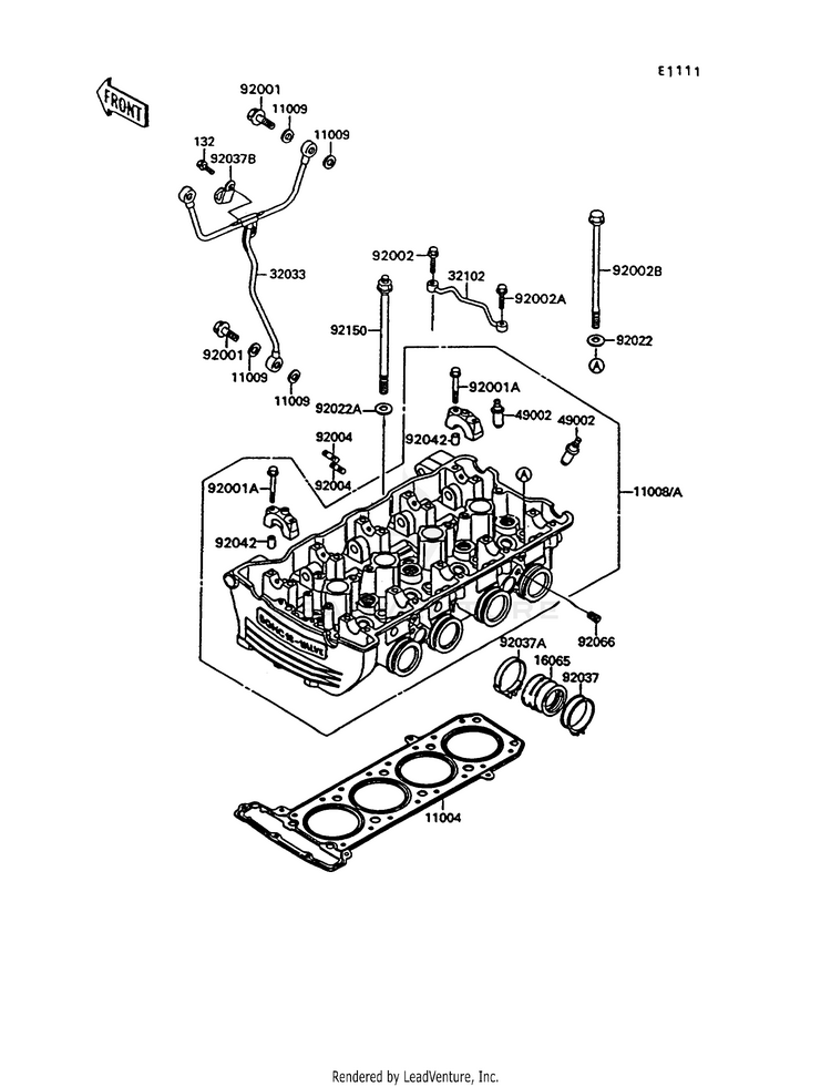 Cylinder Head Schematic