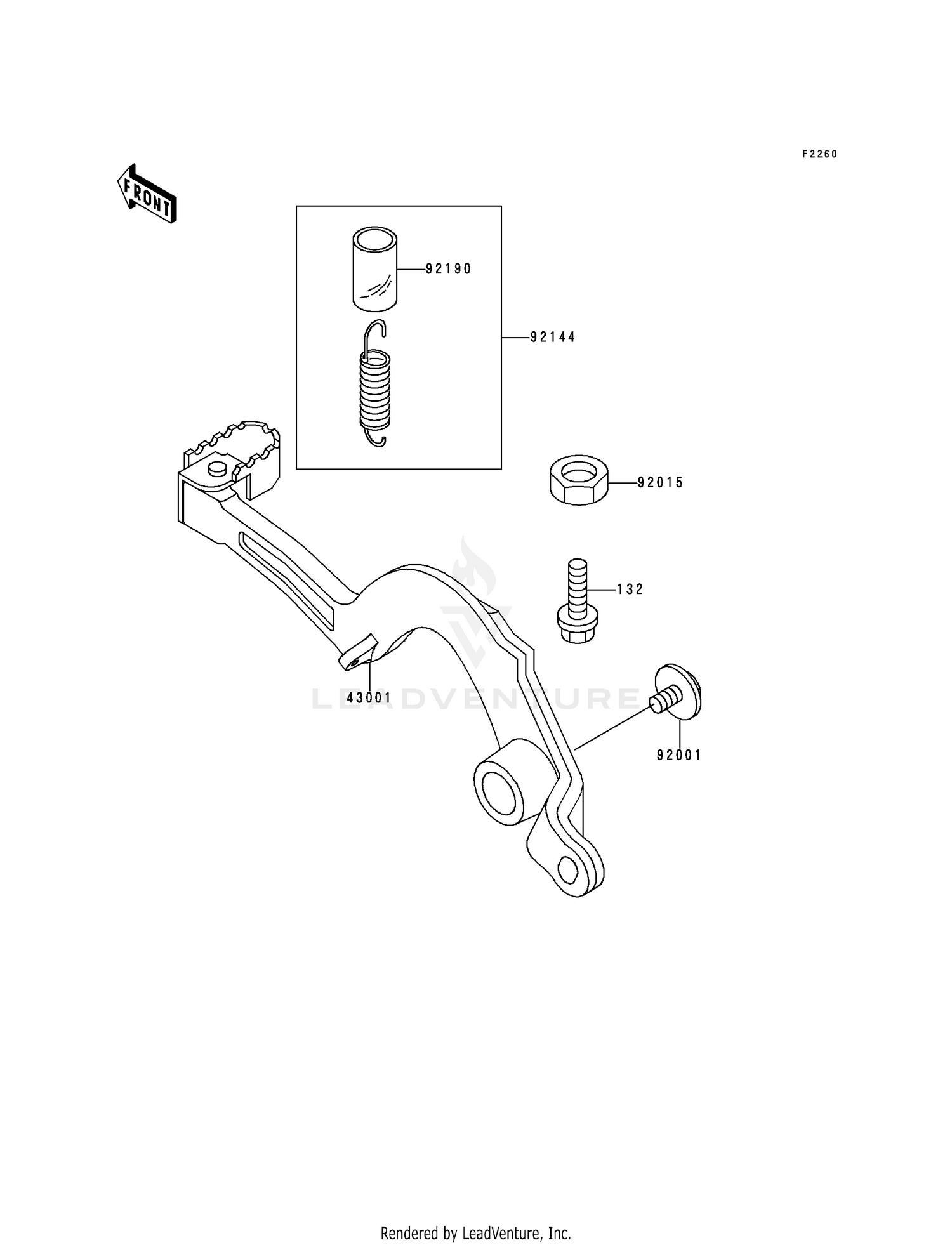 BRAKE PEDAL