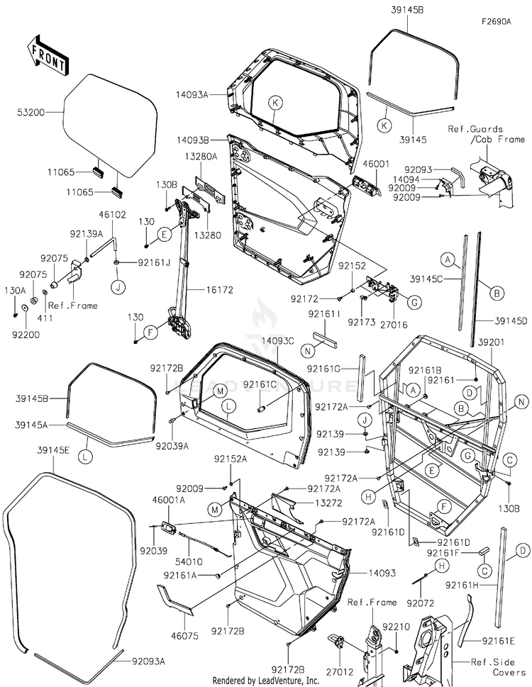 Door(Rh) Schematic