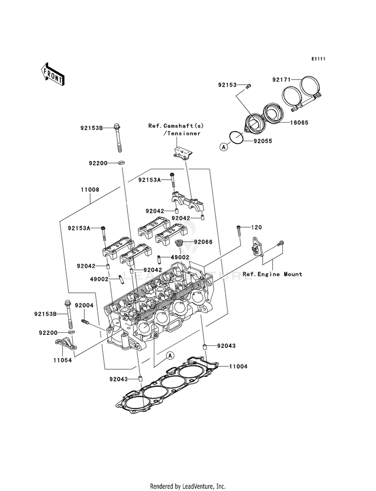 Cylinder Head Schematic