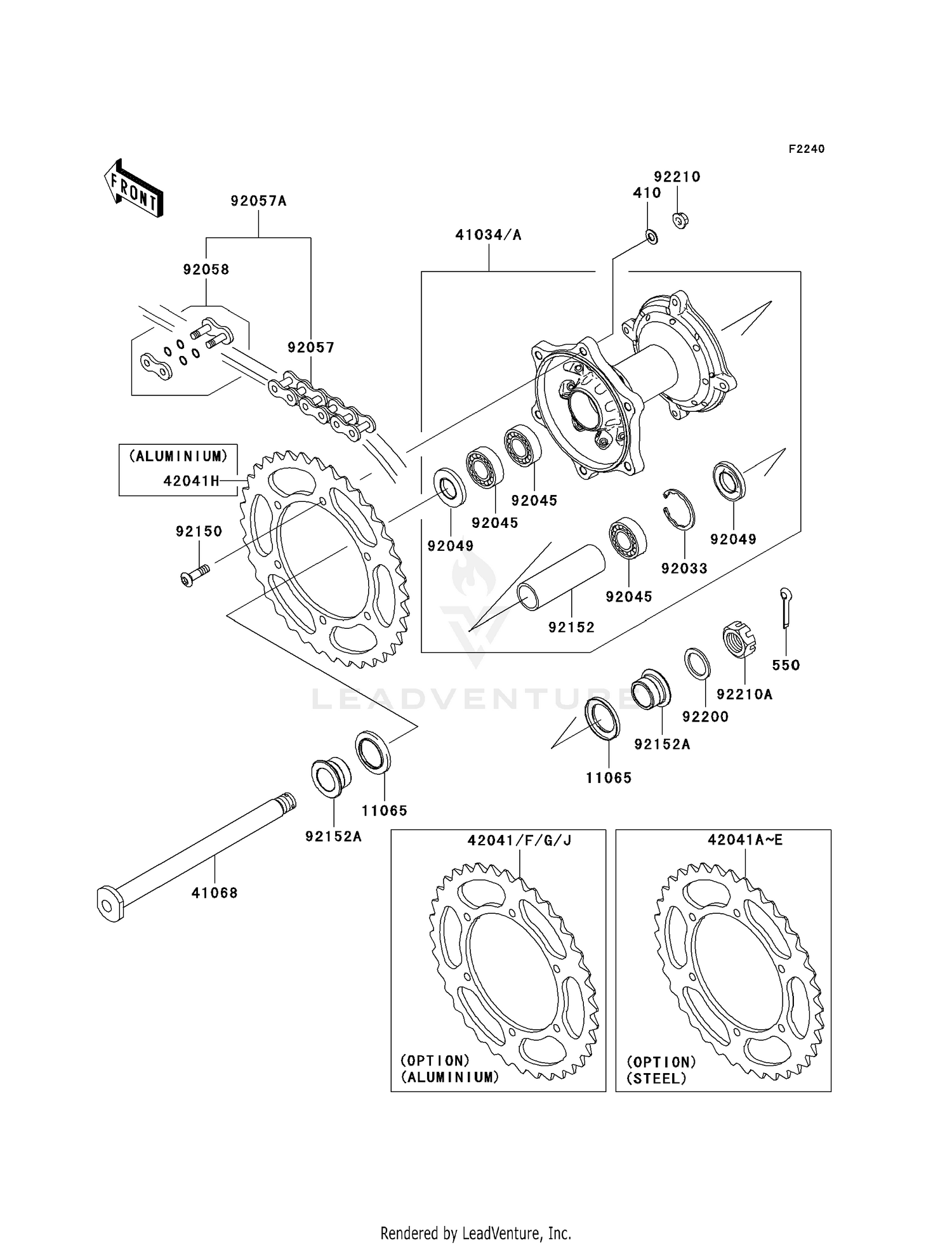 REAR HUB