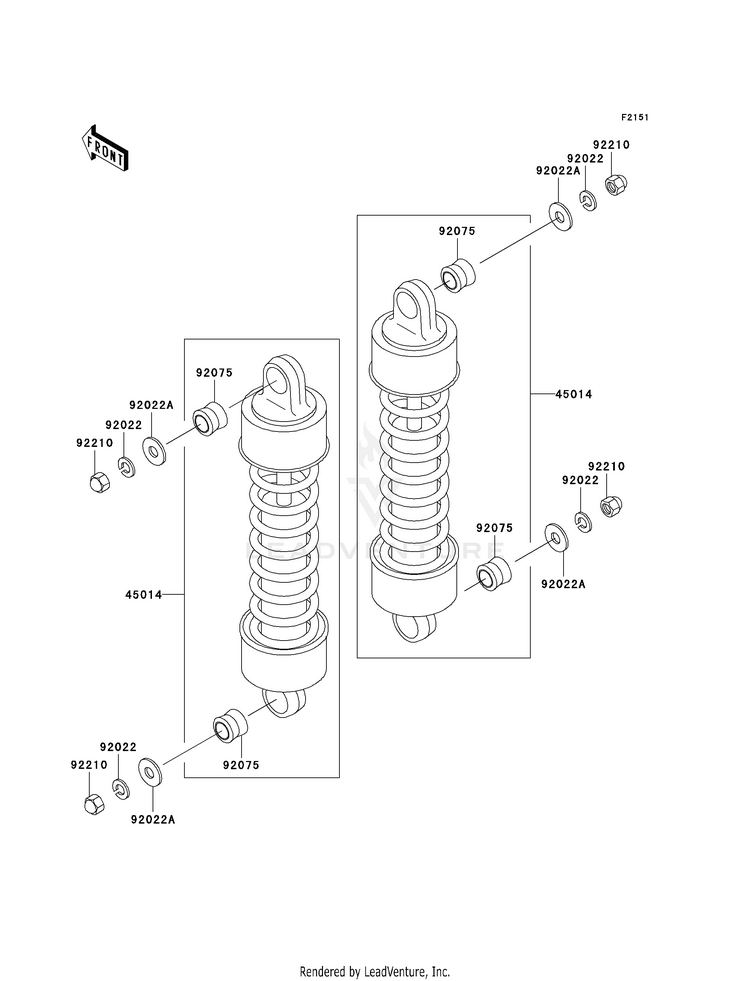 Suspension/Shock Absorber Schematic