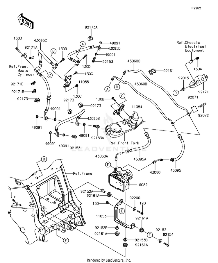 Brake Piping Schematic