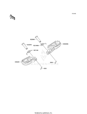 Footrests Schematic