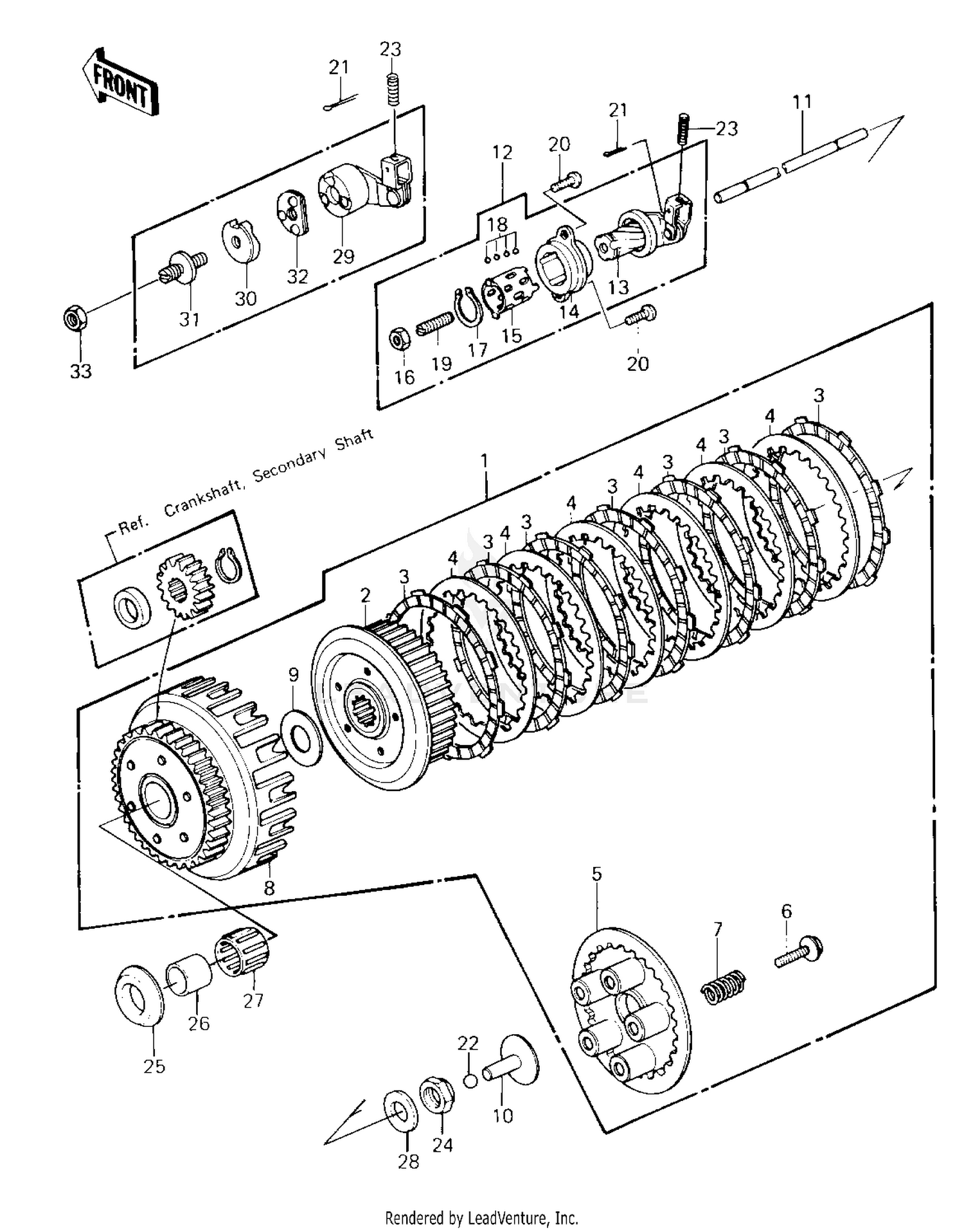 CLUTCH ('80-'81 A1/A2)