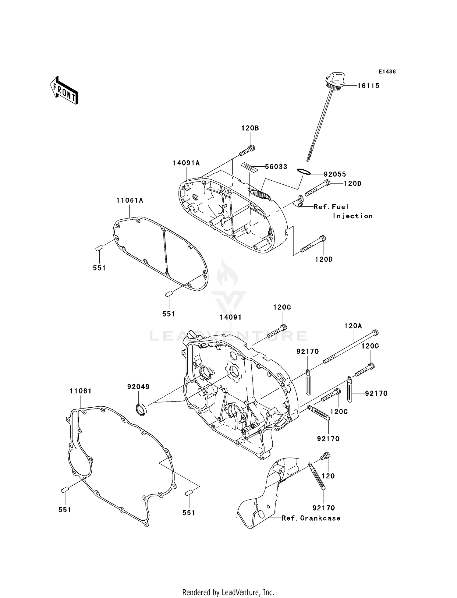 RIGHT ENGINE COVER(S)