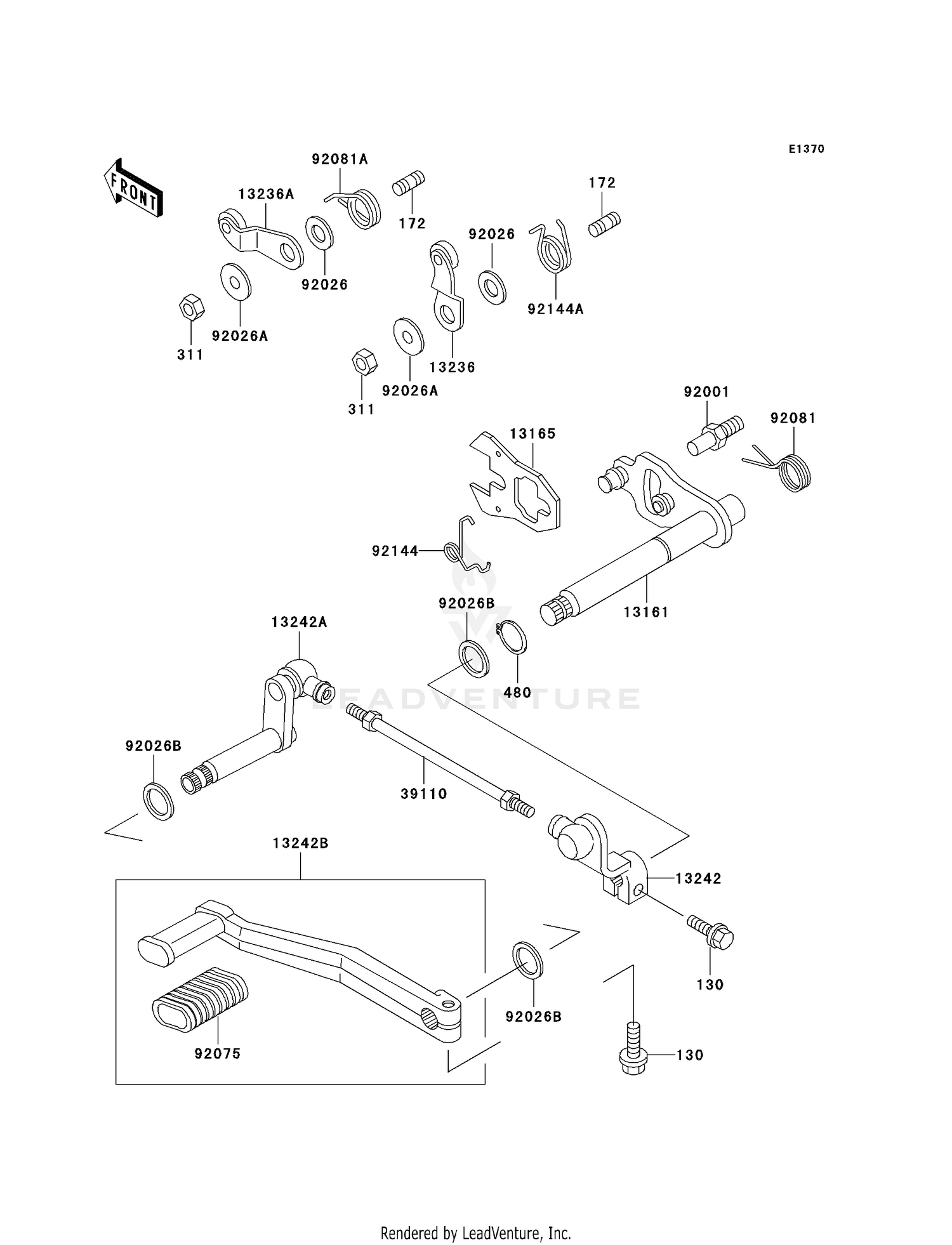 GEAR CHANGE MECHANISM