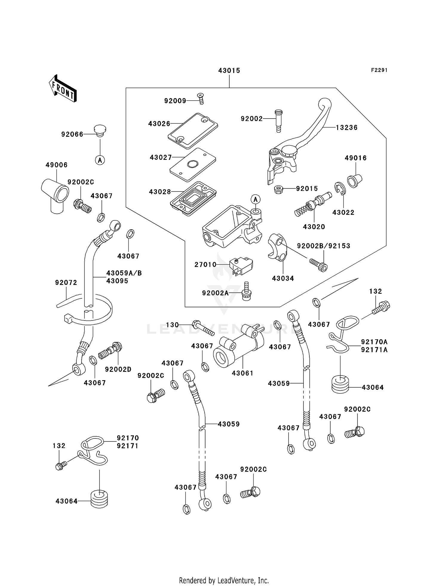 FRONT MASTER CYLINDER