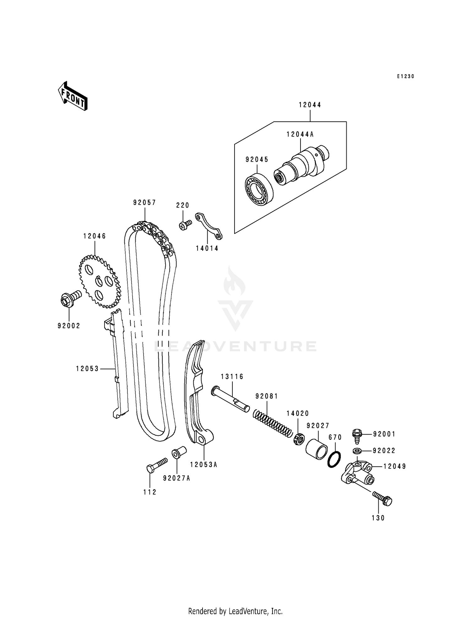 CAMSHAFT/TENSIONER