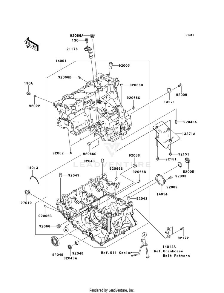 Crankcase Schematic