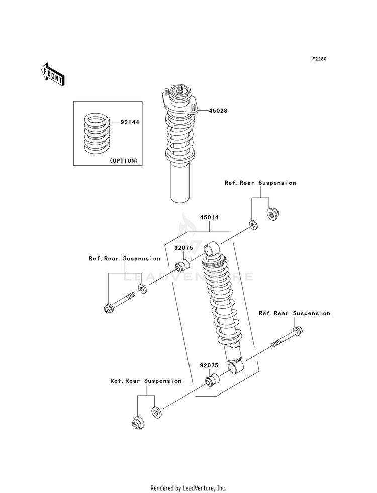 Shock Absorber(S) Schematic