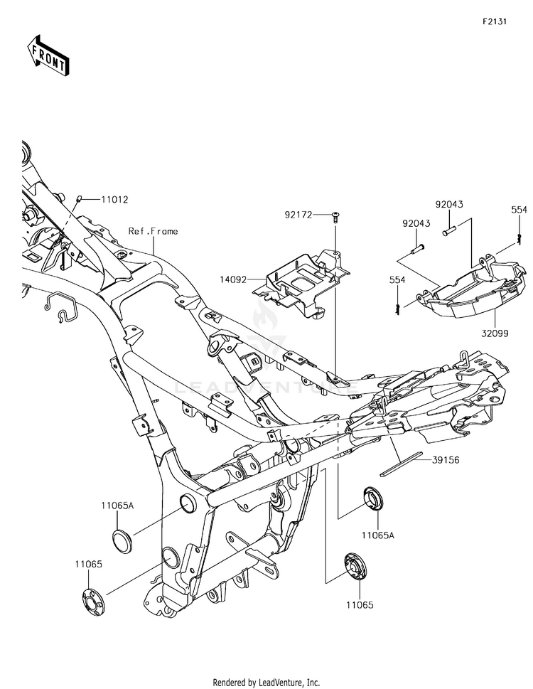 Frame Fittings Schematic