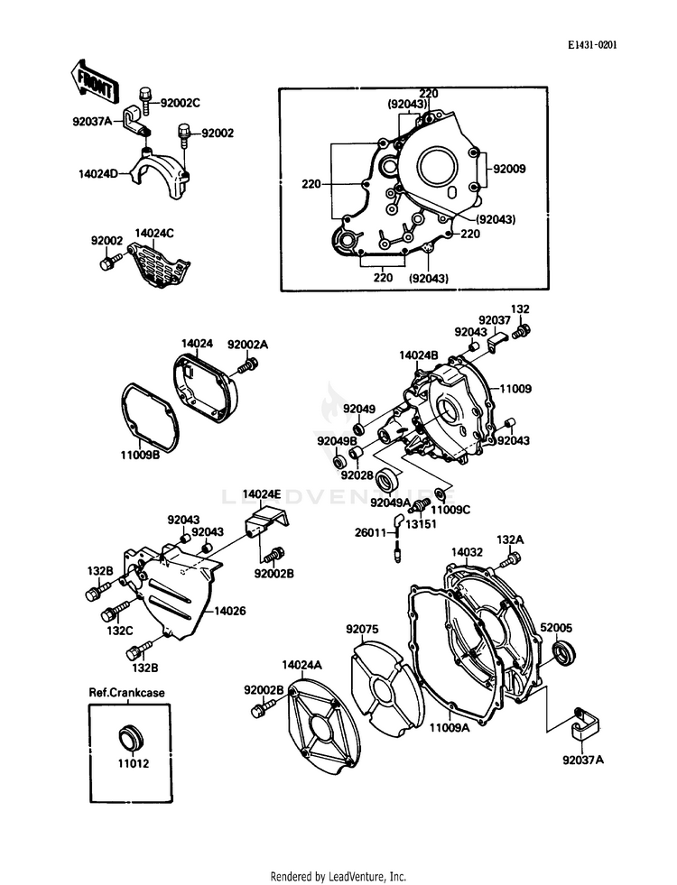 Engine Cover(S) Schematic
