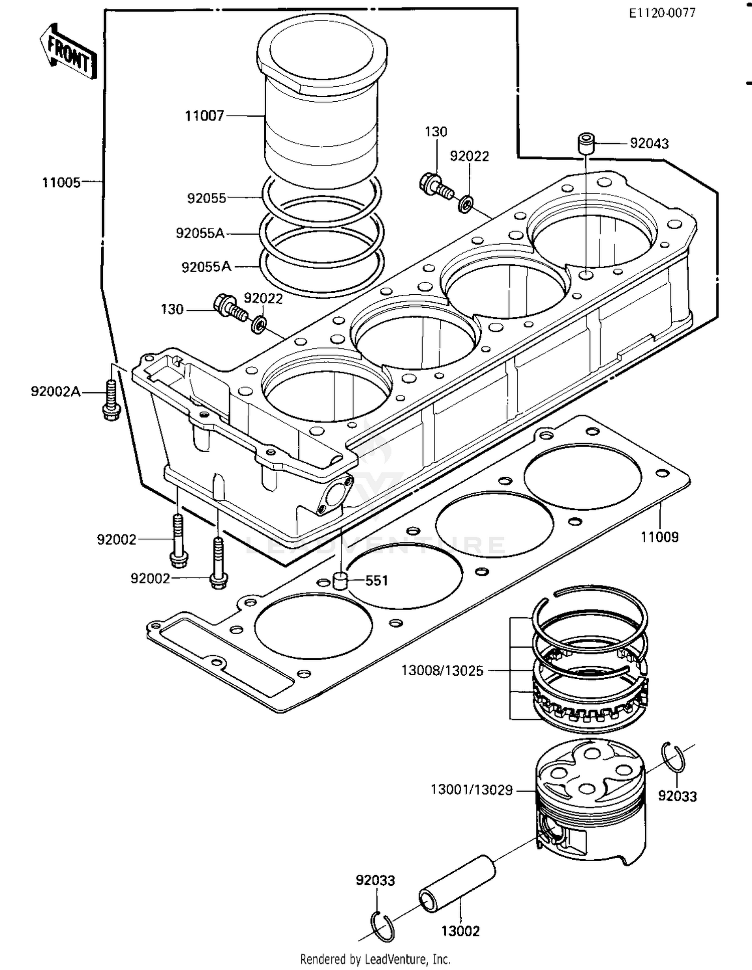CYLINDER/PISTONS