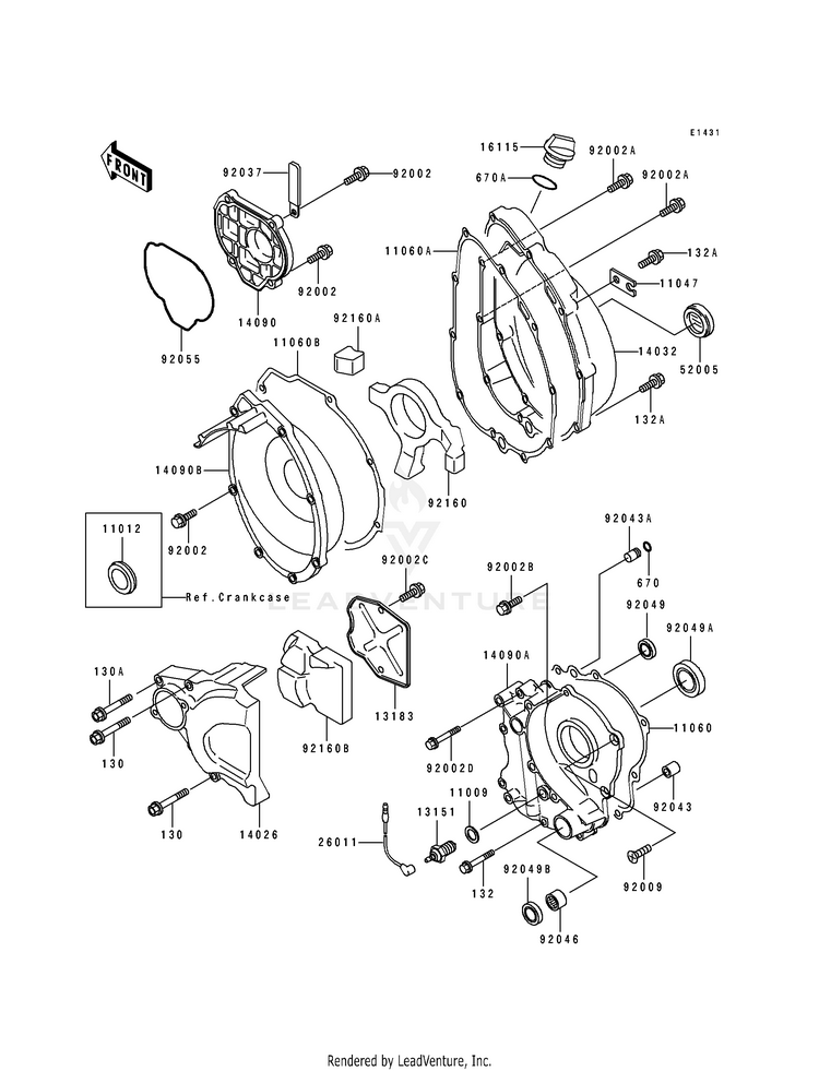 Engine Cover Schematic