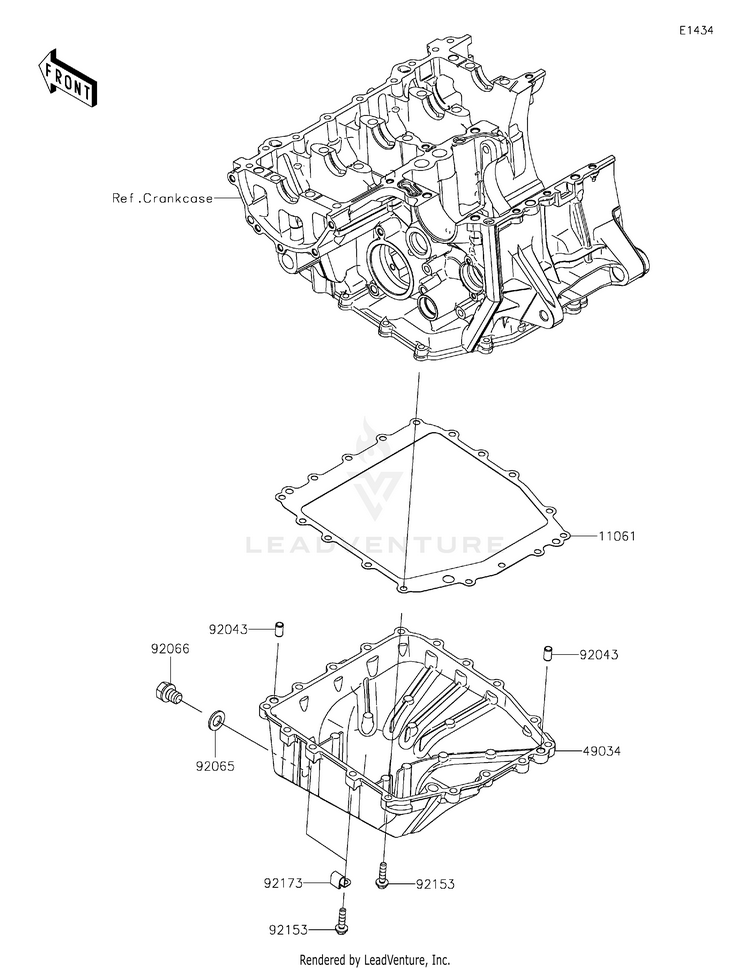 Oil Pan Schematic