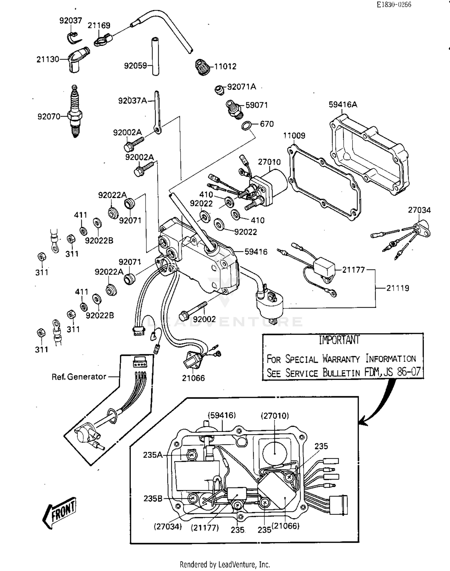 IGNITION/ELECTRIC CASE