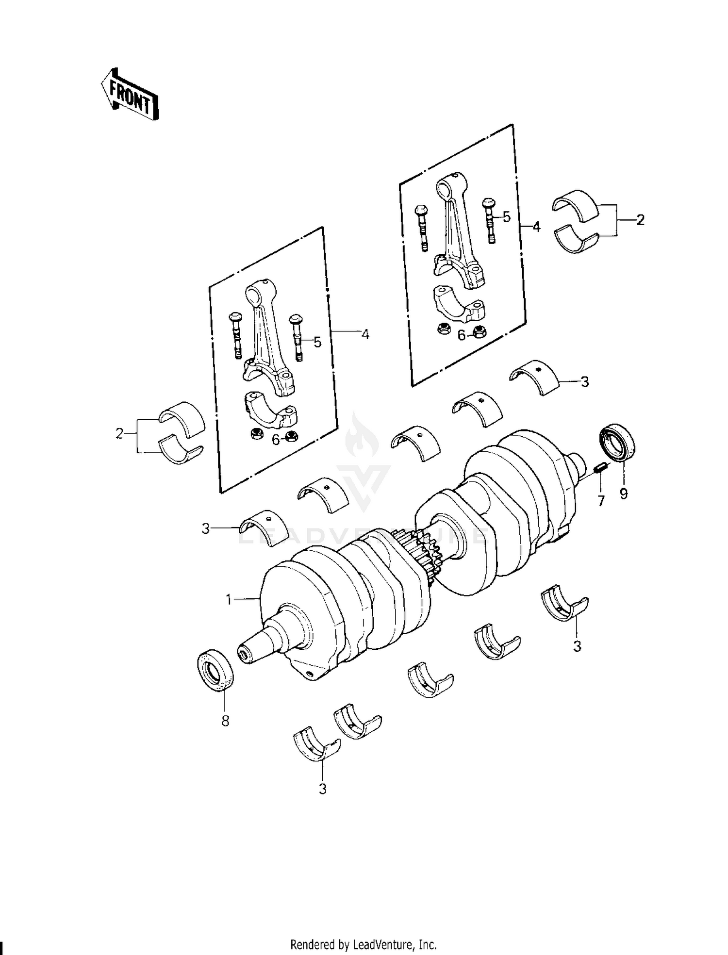 CRANKSHAFTS ('80 H1)
