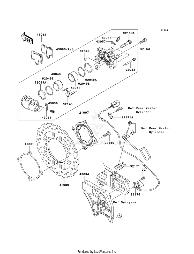 Rear Brake Schematic