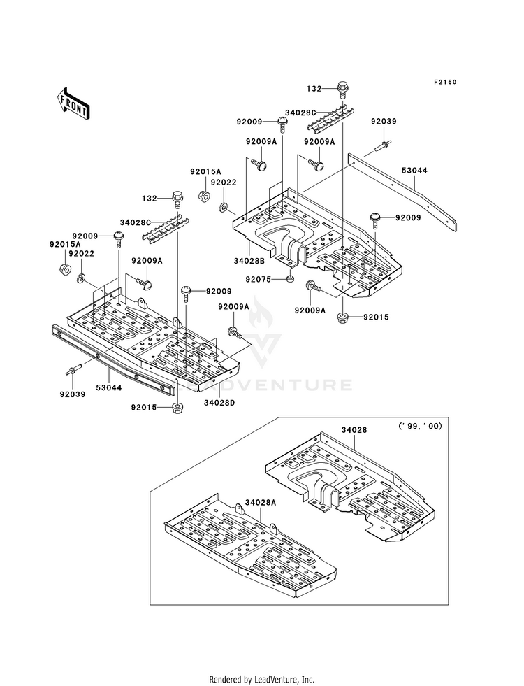 Footrests Schematic